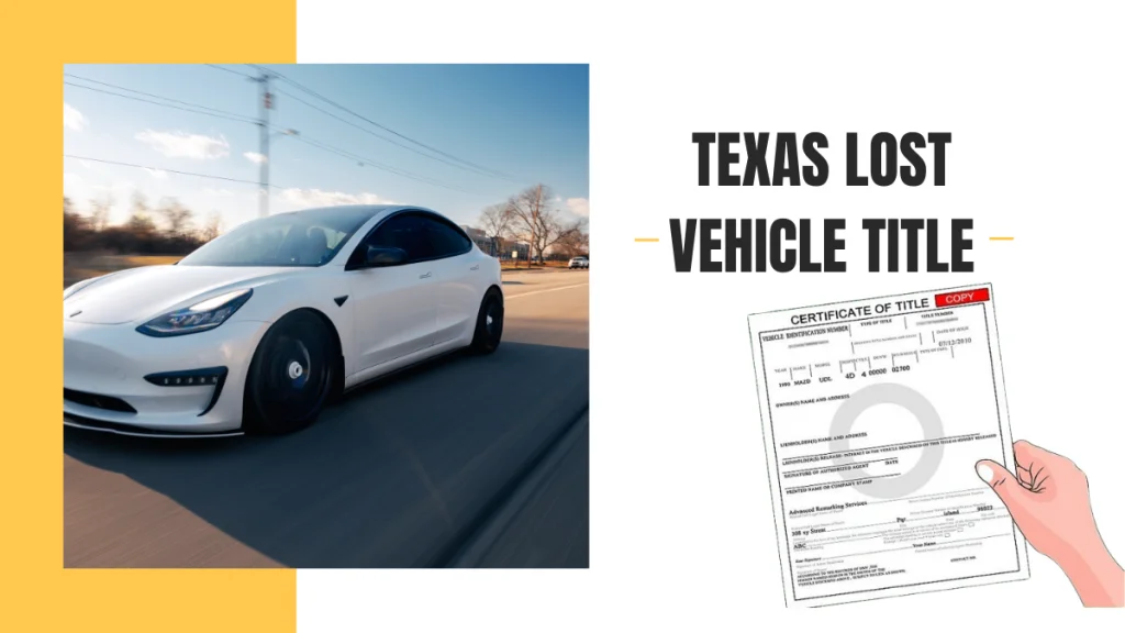 Texas Lost Vehicle Title - CarTitles.com