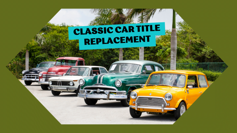 Classic Car Title Service